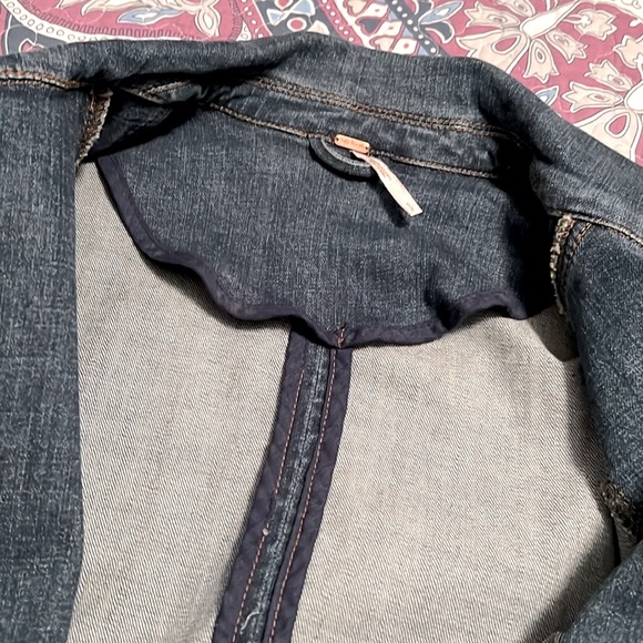 Military Jean Jacket by Free People! - Picture 11 of 11